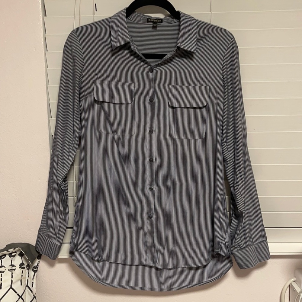 Small express button down good condition
